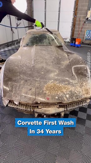 Restoring a Classic Corvette Car - Car Restoration Cleaning