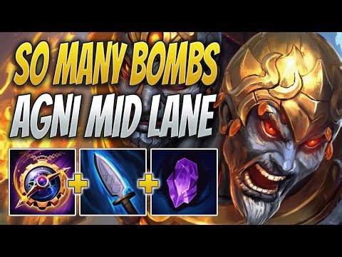 SO MANY BOMBS! Agni Mid Gameplay | SMITE 2 Conquest
