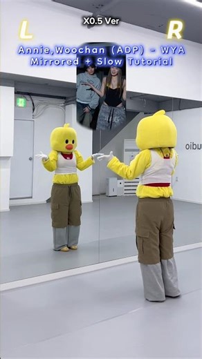 (Slow.Ver) WYA 챌린지 - 애니,우찬 Mirrored Dance Tutorial #ADP #alldayproject