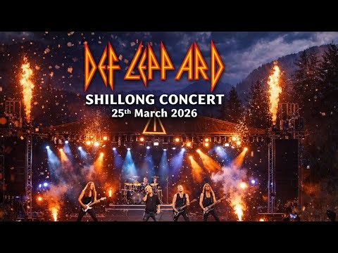 Def Leppard Live in Shillong 2026 🔥 Full Concert Highlights | 25 March 2026
