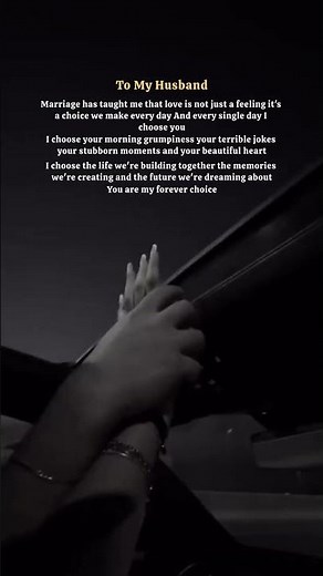 Dear Husband ❤️ Emotional Love Quotes Just for You