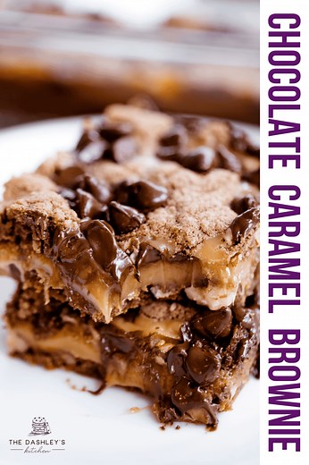 German Chocolate Caramel Brownies - Video Recipe