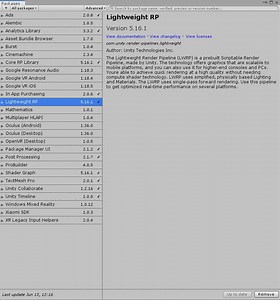 2019 LWRP ForwardRenderer questions