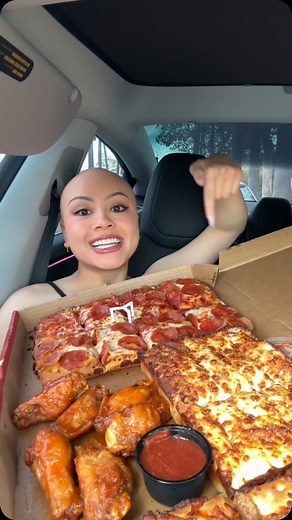 janemukbangs on Instagram: "Finally eating Pizza Hut in the car😍 (Order: Big Dinner Box🍕) - - - #pizzahut #pizza #fastfood #foodie #eating #mukbang #reels #explore"