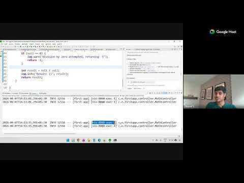 W1D2 - Coding 1st Spring Boot App -Maven- IDE- Github Copilot- Devtool-Lombok- Slf4j Logback [7Apr]