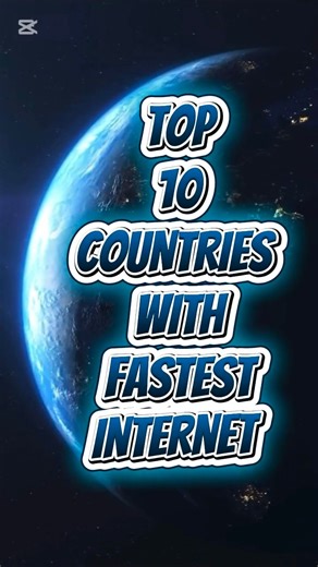 TOP 10 COUNTRIES WITH FASTEST INTERNET SPEED 2025 #comparison #facebookreel #facebookviral #Top10 #FastestInternet #countries #GlobalData | Gist Glam