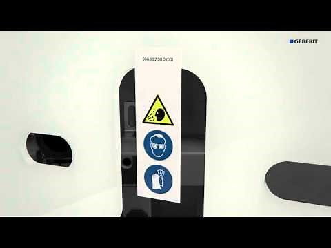Geberit: Monolith WC-Installation
