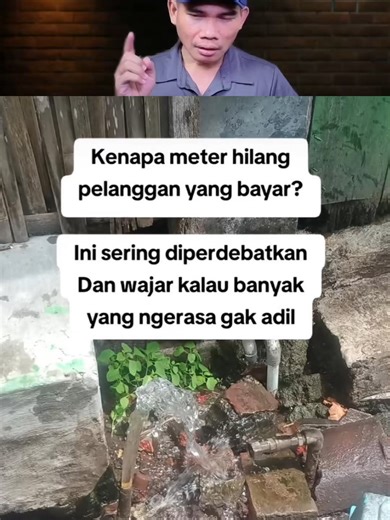 Meter air hilang bukan cuma soal bayar atau tidak. Itu soal tanggung jawab dan aturan. Aset milik penyelenggara. Pelanggan wajib menjaga. Tapi penyedia layanan juga wajib melindungi. Jangan asal tuduh. Ikuti prosedur resmi. Hukum bukan soal siapa paling keras, tapi siapa paling sesuai aturan. Save & share biar nggak salah paham. #edukasihukum #pdam #meterair #hakdankewajiban #edukasipublik