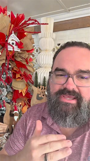 3K views · 69 reactions | How to make Brad’s origami tree at house. How to add decorative paper to your Christmas tree for a fun, different look.  | Glenn's Flower Box | Facebook