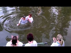 Baptism in Jordan River