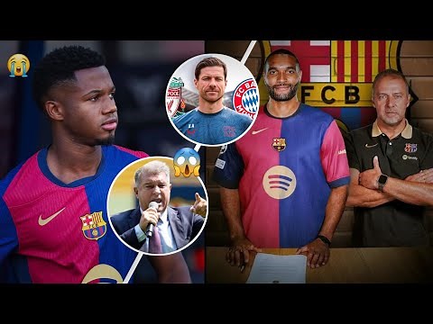 🔴 Confirmé ! actualités barça_Mercato Barça 2025_infos barça_fc barcelone du mercato 2025_barça actu