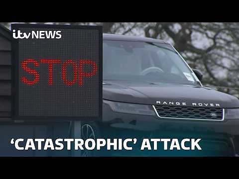 Jaguar Land Rover halts all car production following cyber attack | ITV News