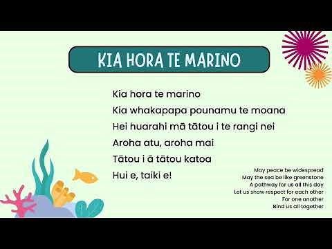 Kia hora te marino