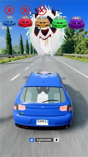 Big vs Small Cars – You Won’t Believe This! #beamng #shorts #beamngdrive #india