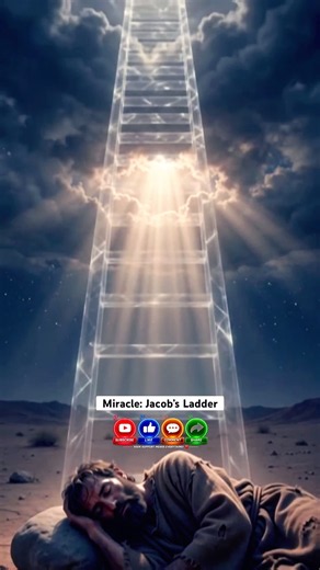 Jacob’s Ladder | A Heavenly Stairway Between Earth and Heaven #god #intoeternity #bible #miracle