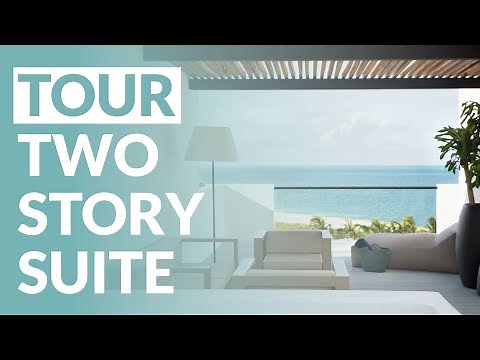 Finest Playa Mujeres Two-Story Rooftop Terrace Suite w/ Pool Tour