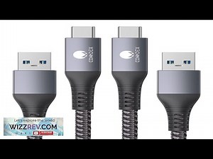 CONMDEX Android Auto USB Cable Upgrade 3ft 2Pack 10Gbps USB 3.1 Gen