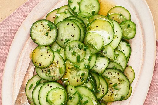 Tangy Pickled Cucumber Salad