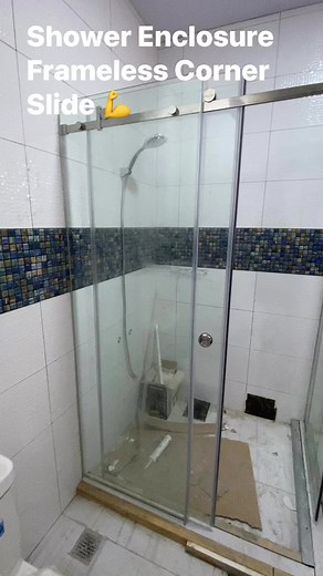 Corner Slide Frameless Shower Enclosure your ultimate solution to match your bathroom's design. Visit our Showroom and checkout lots of choices for your Residential or Commercial Projects. We are Open Monday to Saturday. For inquiries, you can reach us through this number provided below. Thank you. 📱0969-141-2184📱0966-918-6094📱0991-234-6006📱0930-550-2187☎️ 84295386 | Maple-Leaf Glass and Aluminum Fabrication