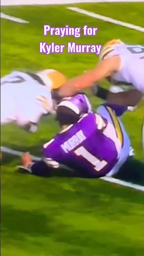 SCARY Hit On Kyler Murray vs Packers… Thank God He Got Up 🙏🏈 #shorts