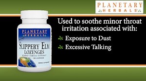 Watch PLanetary Herbals Slippery Elm Lozenges on Amazon Live