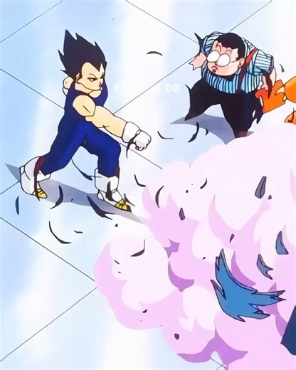 Vegeta Destroys The Punching Machine! | Dragon Ball Z #shorts