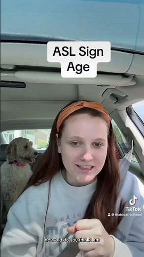 Learn How To Sign "Age" in ASL for Beginners | American Sign Language #shorts