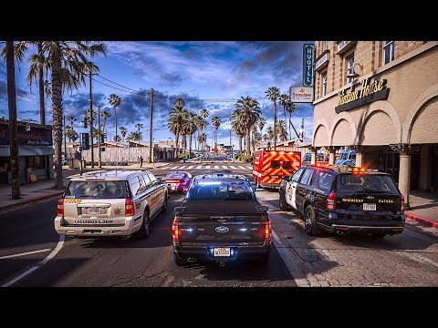 Mind-Blowing Graphics! GTA 5 LSPDFR Realistic Cop Patrol in 4K Ultra Settings