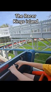 164K views · 2.4K reactions | The Racer is a wooden, racing roller coaster located at Kings Island amusement park in Mason, Ohio. It was designed by John C. Allen, well-known for his contributions to roller coasters during the mid-twentieth century, and debuted at the park's grand opening in 1972. #amusementpark #familyweekend #familytime #family #rayban #raybanmeta #raybansunglasses #thrillseeker #thrillride #Kingsisland #DavidH15066 | DavidH15066 | Facebook