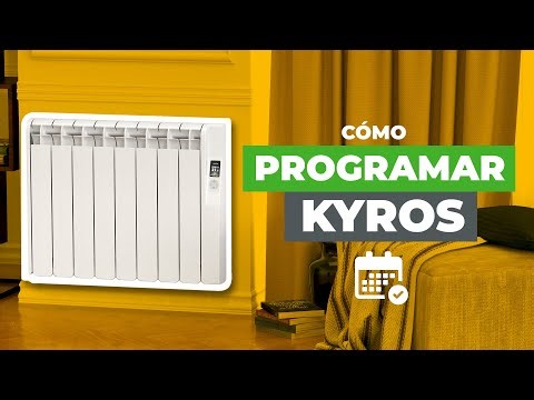 Cómo programar tu radiador Kyros WiFi | Guía paso a paso