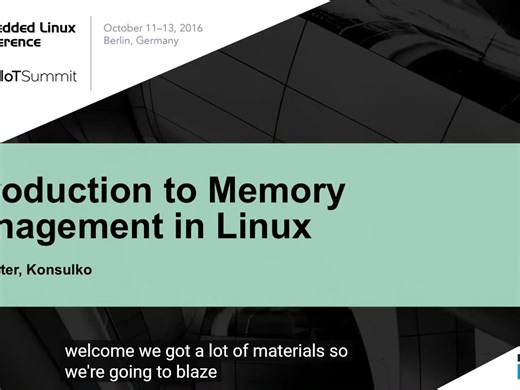 Introduction to Memory Management in Linux - 2023-12-05