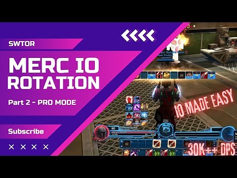 SWTOR 2025: Merc IO Build Part 2 - FULL Rotation Guide!