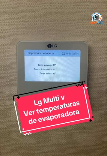 Ver temperatura de unidad interior LG Multi V desde control premtb100 #hvac #hvactechnician #hvaclife #refrigeracao #aireacondicionado #airconditioner #climatização #soloparati #viral #tecnico #vrf #hvacservice #lg #lgairconditioner #foryoupage #CapCut