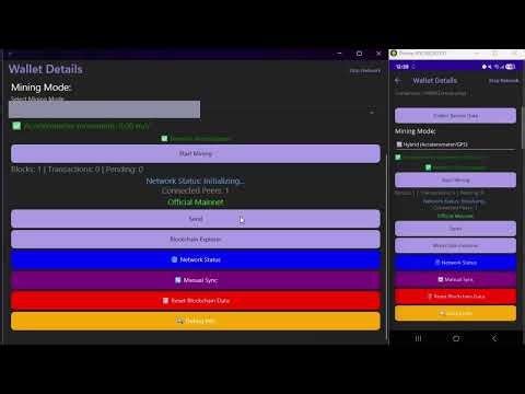 Developing a Mobile Blockchain Miner Using .NET MAUIHybrid Consensus with .NET MAUI