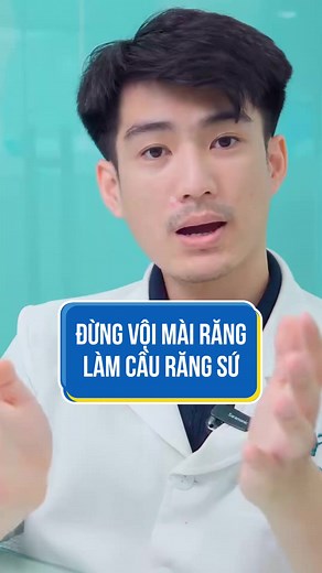Mất răng: Đừng mài răng làm cầu sứ nếu chưa biết hậu quả
