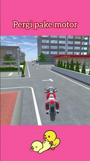 Mio robot rides a motorbike #sakura #sakuraschoolsimulator #shorts
