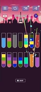 water sort puzzle level 620 guru #games