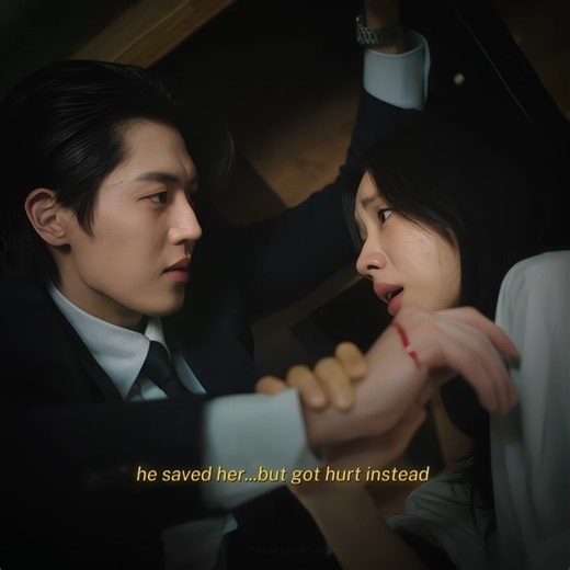 he saved her but injured himself🤌I don't want to ship them but after this!😖🫣A love other than yours!