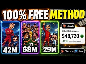 How to Create Viral Football 2D Animation Video With Free AI | Viral AI Football | Full Tutorial