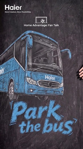 On the pitch, ""Park the bus""