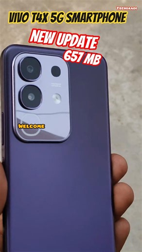 Vivo T4x 5G || New 657 MB Software Update Enrolled Today Watch Full Review On My Channel