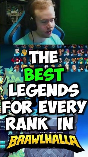 The BEST Legends For Every Rank in Brawlhalla 💥