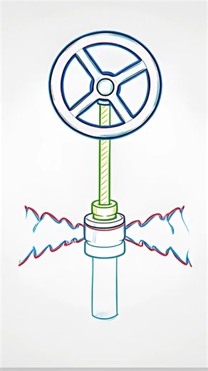 Globe Valve se samjho Bijli ka Current 💧⚡#Shorts #Bijli #ElectricalKnowledge #Voltage #Resistance