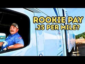 Pay and Activity ROOKIE Truck Drivers