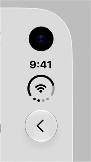Minimalist iPhone Status Bar Redesign! 📱✨ #UIDesign #TechTrends
