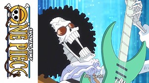 185K views · 400 shares | Brook takes on Big Mom with his sweet musical moves. | One Piece | Facebook