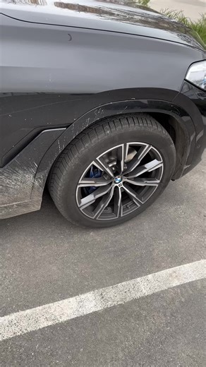 Close-Up of Black BMW Wheel Repair in 5 Days