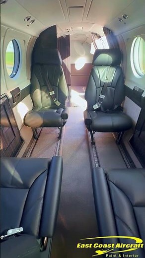 King Air 200 — Full Interior Transformation | East Coast Aircraft