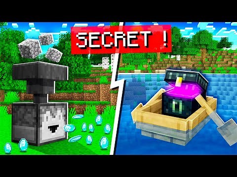 Les astuces secrètes des blocs de Minecraft ! (c'est incroyable !)