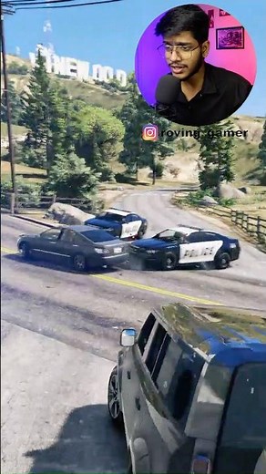 From 0 to 5 star ⭐️ Wanted level | Can cops recognize you? #roving_gamer